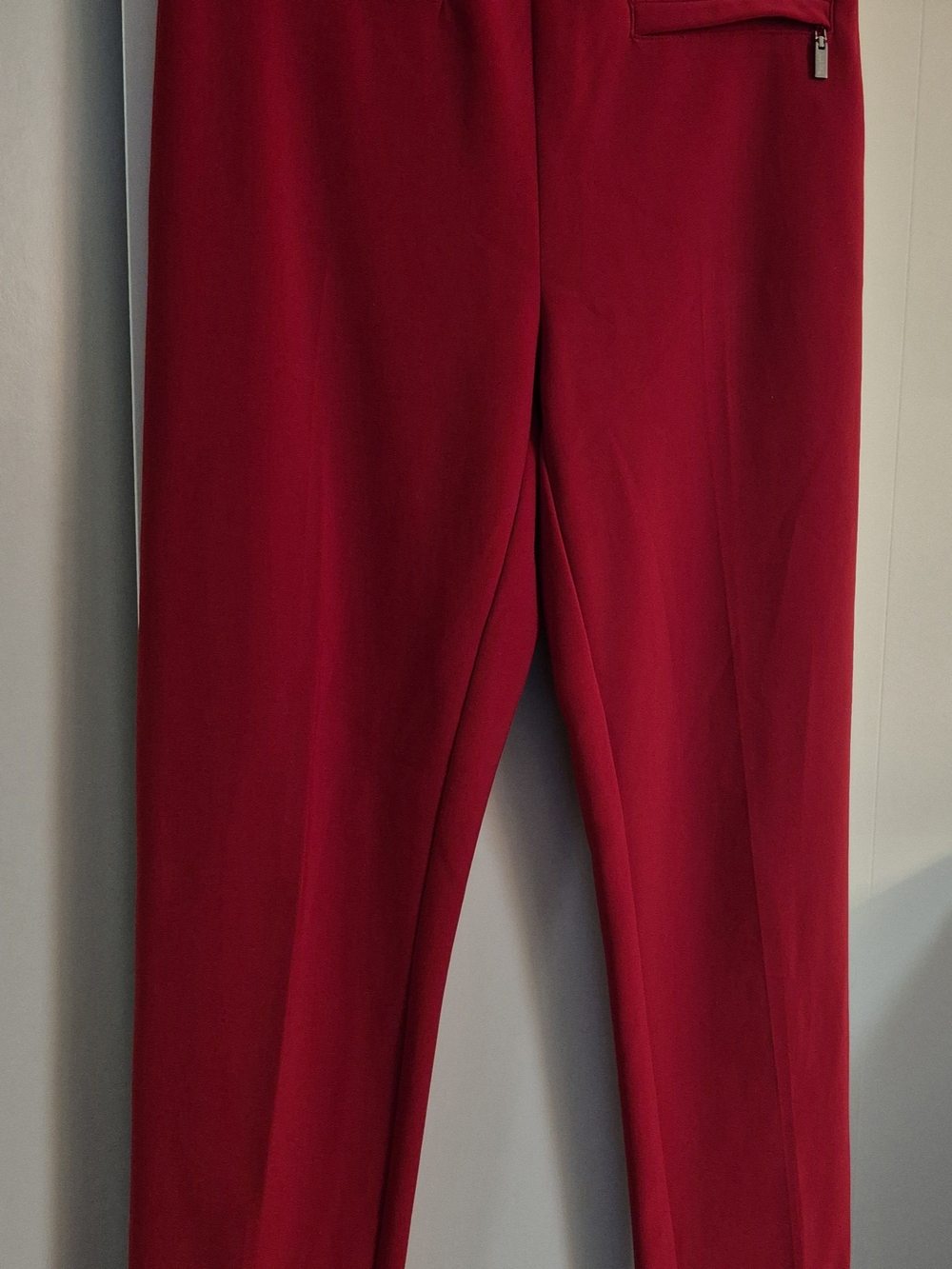 Joseph Ribkoff Bright Scarlet Slim Trousers